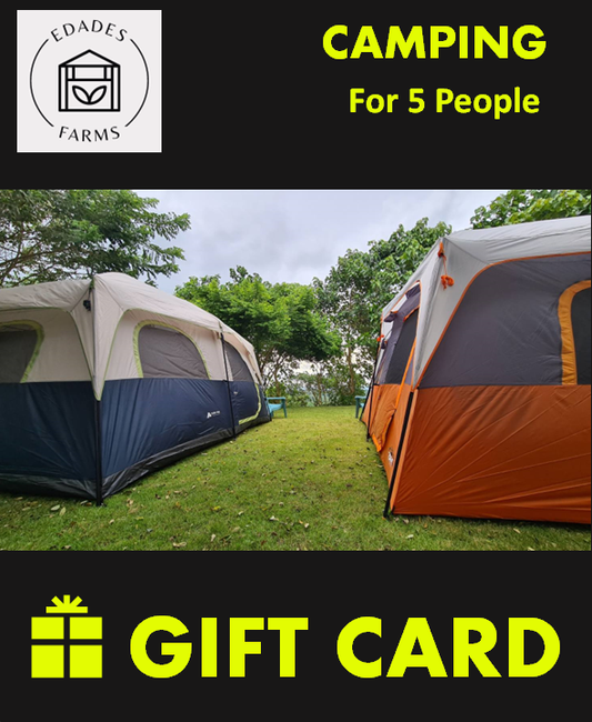 Camping Gift Card for Five